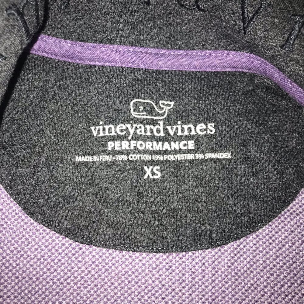 Vineyard Vines Performance 3/4 Zip Pull Over S - image 5